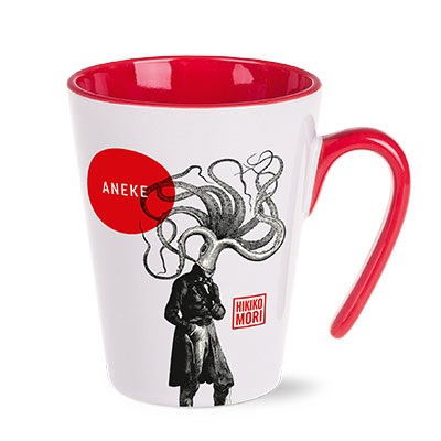 RED Porcelain Mug - Open - McK Promotions