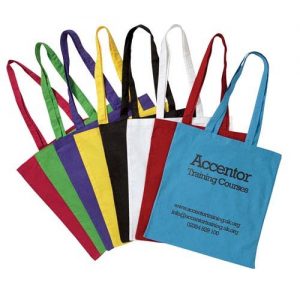 Cotton Shopper Premium 105gsm Natural Cotton Tote/Shopper bag with long handles.