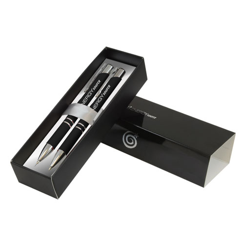 Crosby Soft Touch Giftset (black)- mck promotions