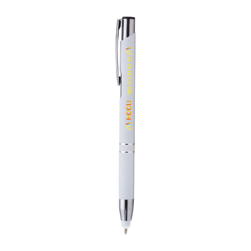 Crosby Soft Touch Stylus Ballpen (white)- mck promotions