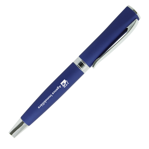 Stewart Rollerball Pen (blue)- mck promotions
