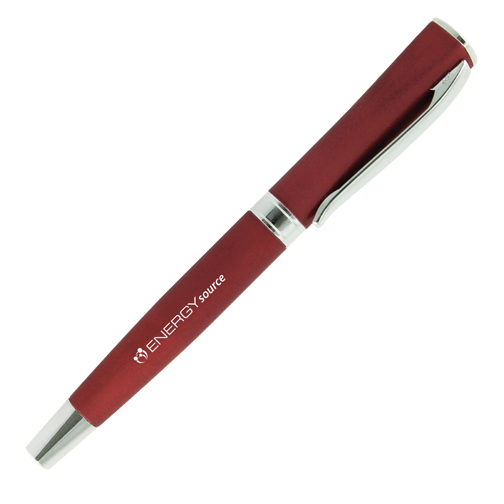 Stewart Rollerball Pen (red)- mck promotions