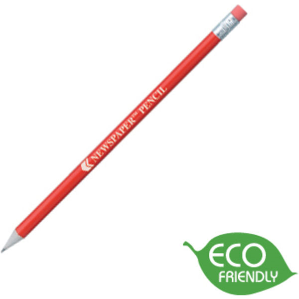newspaper pencil (red)- mck promotions