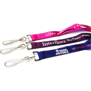 1.5 pantone matched earth friendly lanyards