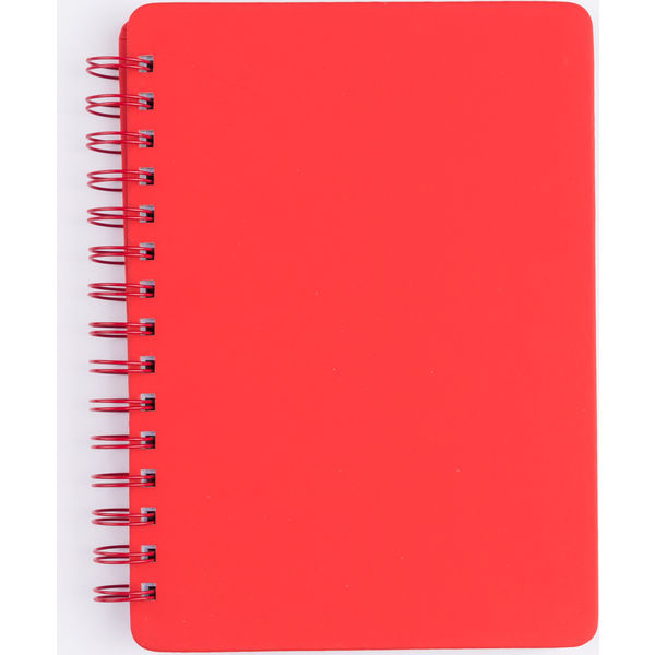 A5 Spiral notebook (red)- mck promotions