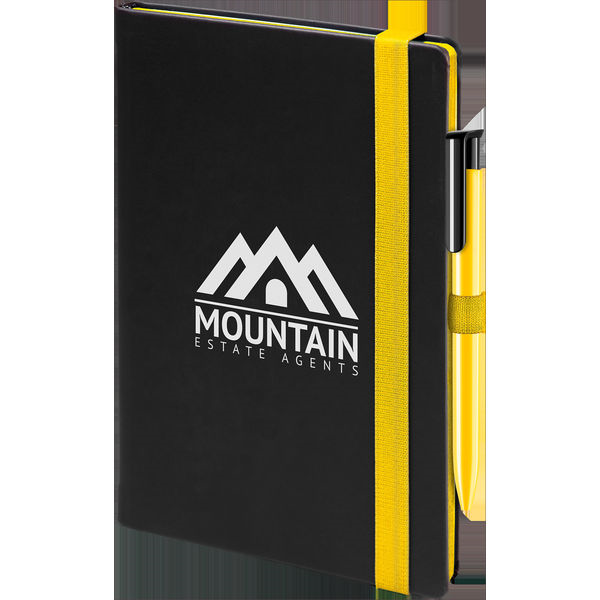 Cody notebook (black,yellow)- mck promotions
