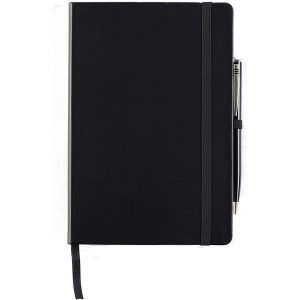 Houghton A5 Notebook with pen in giftbox- mck promotions