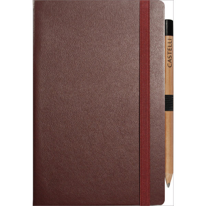 Medium ivory notebook ruled paper- mck promotions