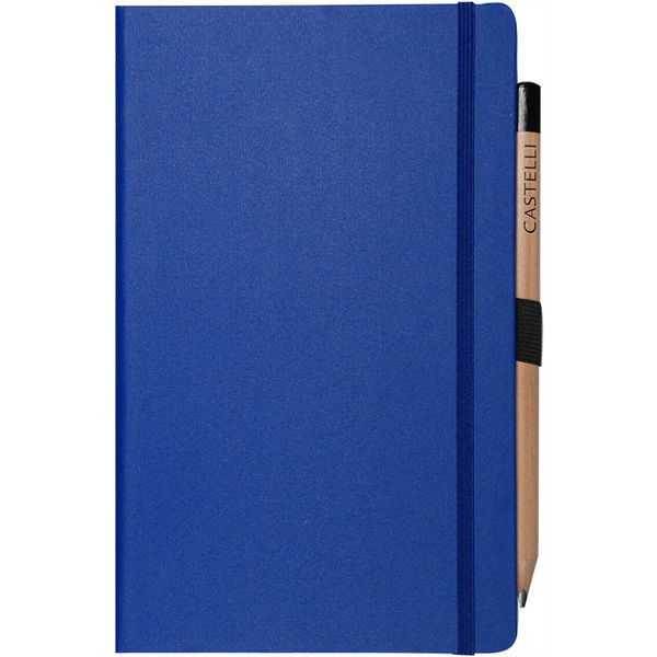Medium notebook plain paper matra blue)- mck promotions
