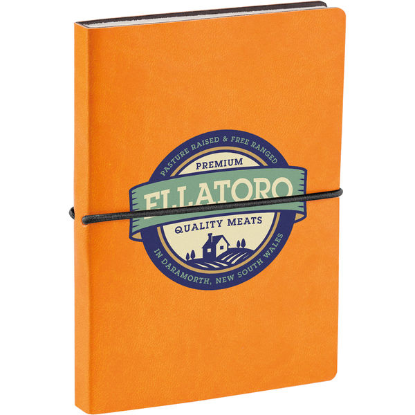 Siena notebook (orange)- mck promotions
