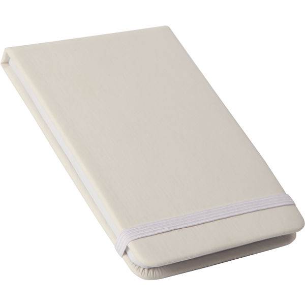 flip cover notebook (white,white)- mck promotions