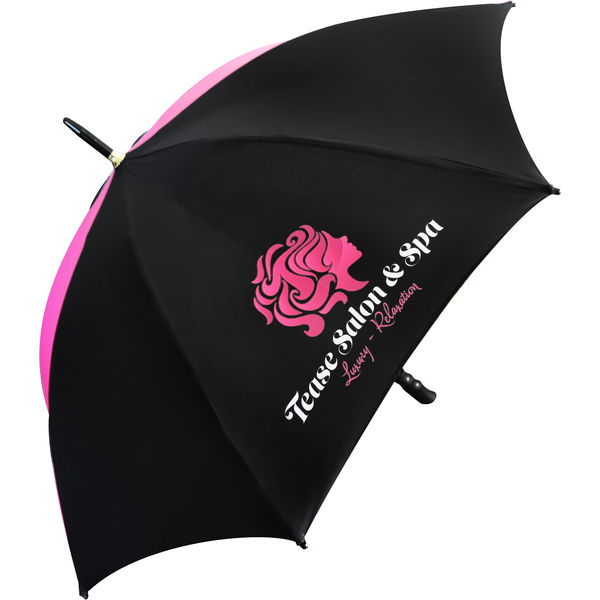 Eclipse medium black umbrella - mck promotions