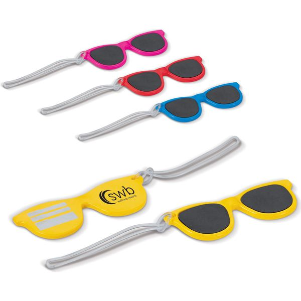 luggage tag sunglasses- mck promotions