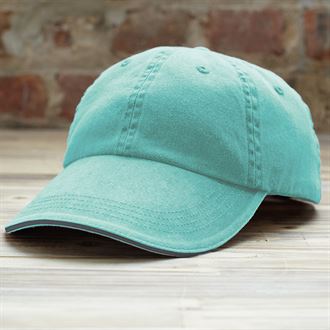 Anvil low-profile pigment dyed cap (aqua)- mck promotions