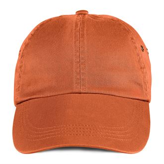 Anvil low-profile twill cap (texas orange)- mck promotions
