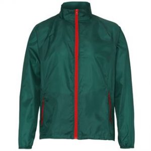 Contrast lightweight jacket (green)- mck promotions