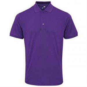 Coolchecker® plus piqué polo with CoolPlus (purple)- mck promotions