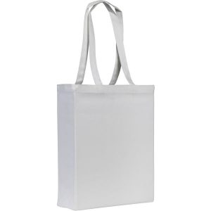Groombridge 10oz cotton canvas tote bag (white)- mck promotions