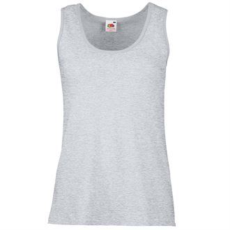 Lady-fit valueweight vest (grey)- mck promotions