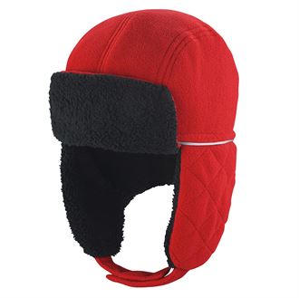 Ocean trapper hat (red)- mck promotions