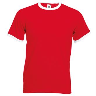 Ringer tee (red)-mck promotions
