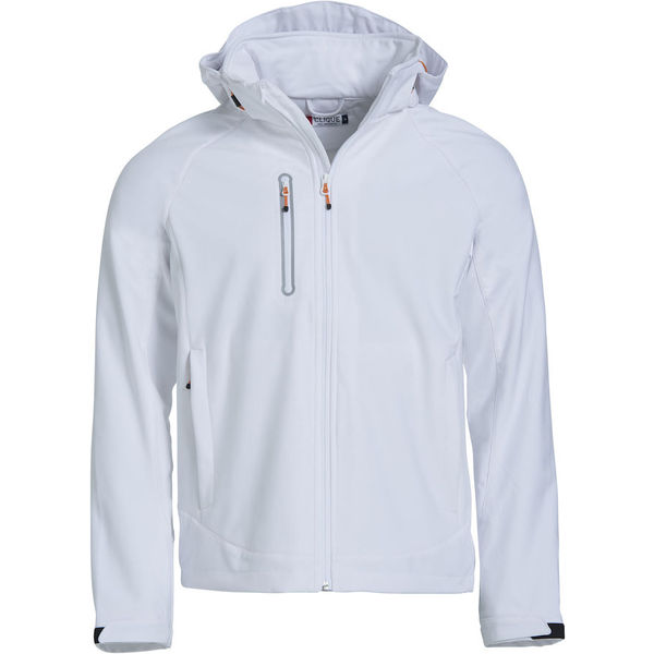 Milford Softshell Jacket White- mck promotions
