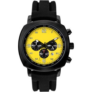 Black chronograph watch- MCK Promotions