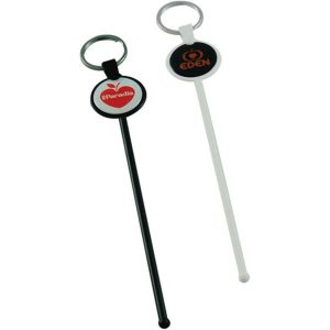 Keyring Cocktail Stirrers - All Colours (BLACK, WHITE)- MCK Promotions