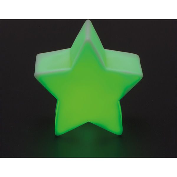 Night light in the shape of a star (green)- MCK Promotions