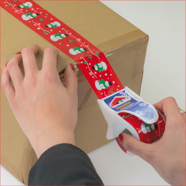 Adhesive ribbon in dispenser (sample of tape)- MCK Promotions