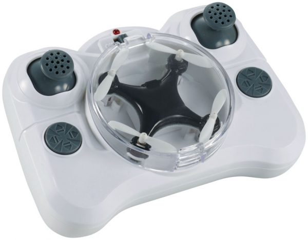 All-eyes mini drone with LED lights, white grey- MCK Promotions