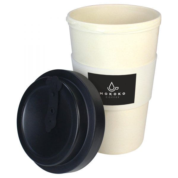 Bamboo Takeaway Cup (400ml) Sample.- MCK Promotions