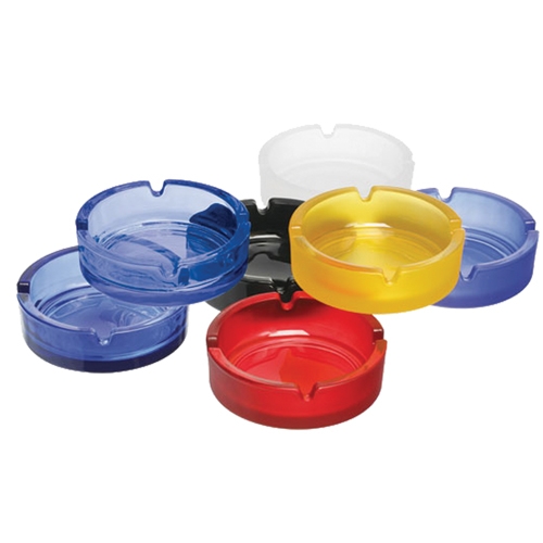 Coloured Glass Ashtray- MCK Promotions