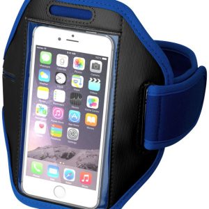 Gofax touchscreen smartphone armband, royal blue- MCK Promotions