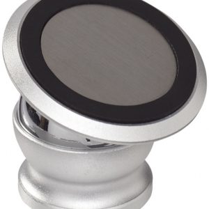 Royce rotatable magnetic smartphone mount, silver - MCK Promotions
