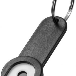 Shoppy coin holder keychain black- mck promotions