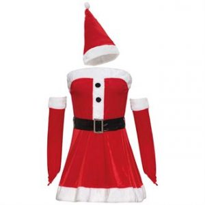Women's mini dress Christmas costume - MCK Promotions