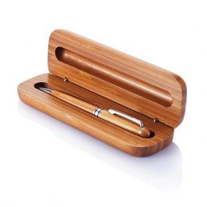 Bamboo pen in box- MCK Promotions