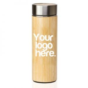 E-TREND BAMBOO FLASK- MCK PROMOTIONS