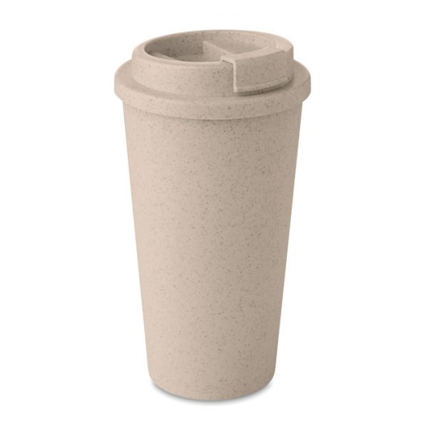 Natural Double Walled Bamboo Cup_MCK Promotions